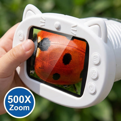 Kids Portable Handheld MicroscopeSTEM Educational Nature Toy
