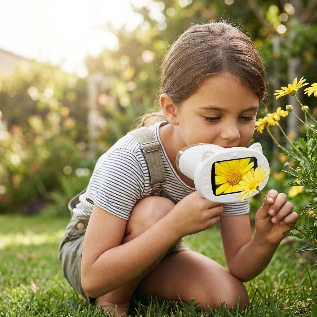 Kids Portable Handheld MicroscopeSTEM Educational Nature Toy