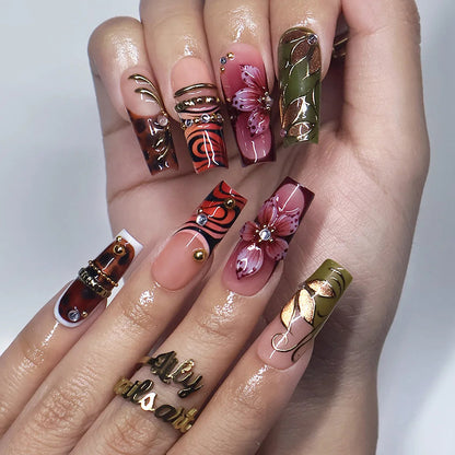 Luxury Handcrafted Press On Nails | Multiple Styles, Reusable Salon Fake Nails